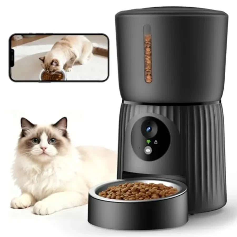 Camera-Enabled Automatic Pet Feeder