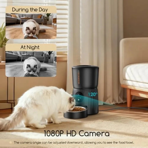 Camera-Enabled Automatic Pet Feeder