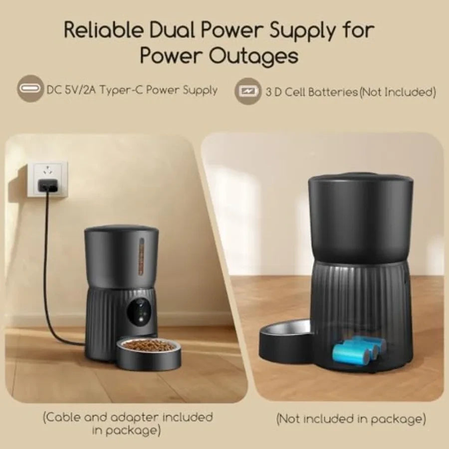Camera-Enabled Automatic Pet Feeder