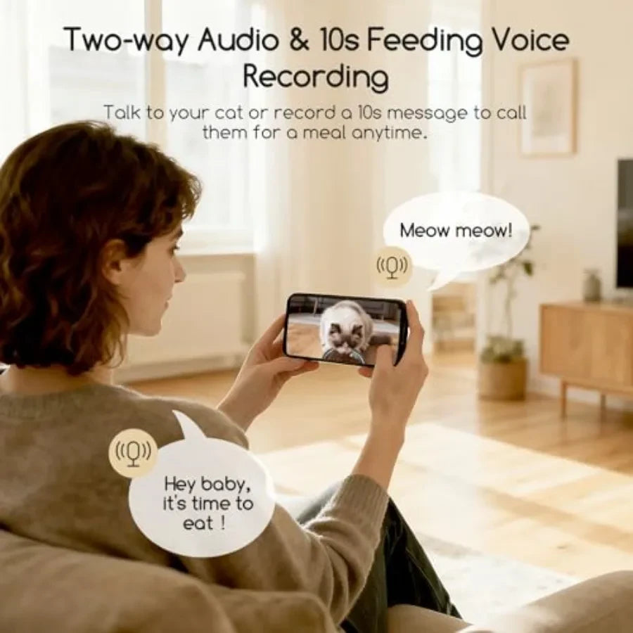 Camera-Enabled Automatic Pet Feeder